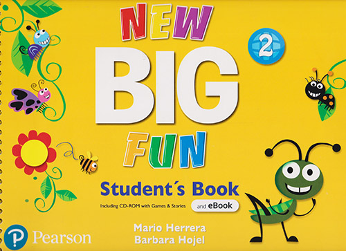 NEW BIG FUN 2 STUDENTS BOOK AND EBOOK (INCLUDE CDROM WITH GAMES AND STORIES AND STORIES)