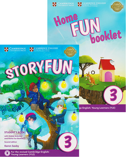 STORYFUN 3: STUDENTS BOOK (WITH ONLINE ACTIVITIES AND HOME FUN BOOKLET)