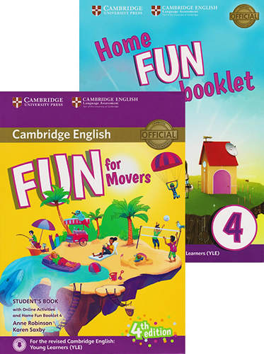 FUN FOR MOVERS STUDENTS BOOK WITH ONLINE ACTIVITIES AND HOME FUN BOOKLET