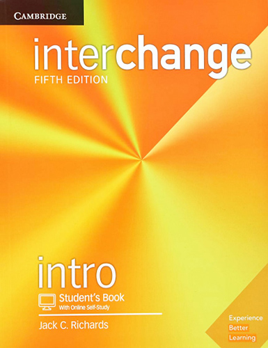 INTERCHANGE INTRO STUDENTS BOOK WITH ONLINE SELF STUDY