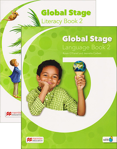 GLOBAL STAGE LEVEL 2 STUDENTS BLENDED PACK (INCLUDE LITERACY BOOK Y LANGUAGE BOOK WITH NAVIOAPP)