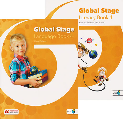 GLOBAL STAGE LEVEL 4 STUDENTS BLENDED PACK (INCLUDE LITERACY BOOK Y LANGUAGE BOOK WITH NAVIOAPP)