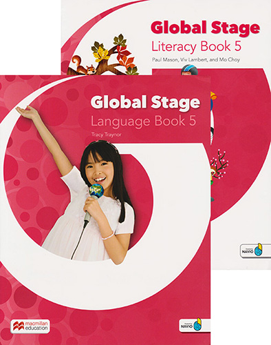 GLOBAL STAGE LEVEL 5 STUDENTS BLENDED PACK (INCLUDE LITERACY BOOK Y LANGUAGE BOOK WITH NAVIOAPP)