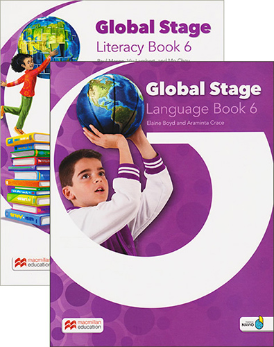 GLOBAL STAGE LEVEL 6 STUDENTS BLENDED PACK (INCLUDE LITERACY BOOK Y LANGUAGE BOOK WITH NAVIOAPP)