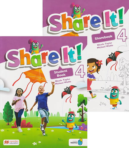 SHARE IT! 4 STUDENT BOOK (WITH SHAREBOOK AND NAVIO APP)