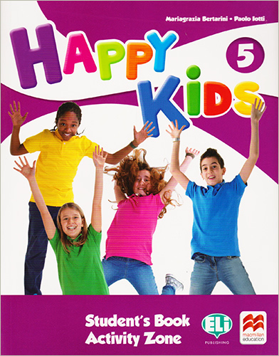 HAPPY KIDS 5 STUDENTS BOOK (INCLUDE ACTIVITY ZONE AND CD)