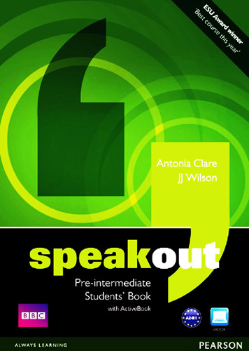 SPEAKOUT PRE-INTERMEDIATE STUDENTS BOOK WITH ACTIVE BOOK (INCLUDE CD)