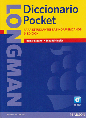 LONGMAN DICCIONARIO POCKET: INGLES-ESPAÑOL, ESPAÑOL-INGLES PARA ESTUDIANTES LATINOAMERICANOS (INCLUYE CD)