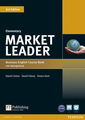 MARKET LEADER COURSE BOOK ELEMETARY (WITH DVD, MYENGLISHLAB ACCESS CODE)