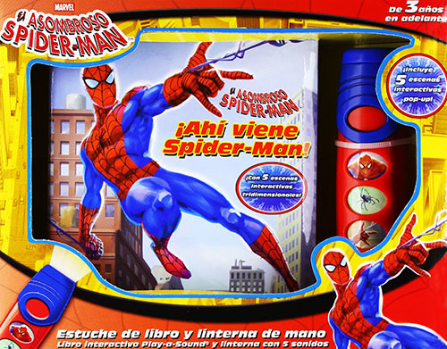 EL ASOMBROSO SPIDER-MAN: ¡AHI VIENE SPIDER-MAN! (POP-UP Y LINTERNA)