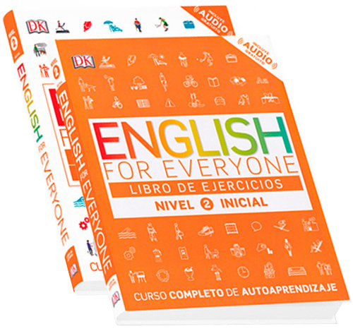 ENGLISH FOR EVERYONE NIVEL 2 INICIAL (LIBRO DE ESTUDIO Y DE EJERCICIOS)