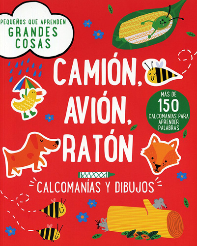 CAMION, AVION, RATON: CALCOMANIAS Y DIBUJOS
