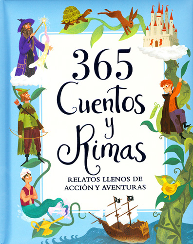365 CUENTOS Y RIMAS (AZUL)