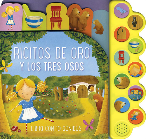 RICITOS DE ORO Y LOS 3 OSOS (LIBRO CON SONIDO)