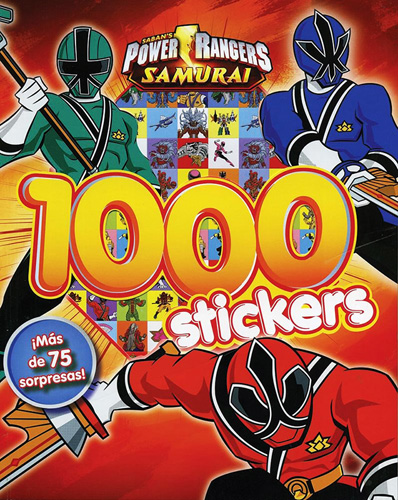 POWER RANGERS SAMURAI: 1000 STICKERS