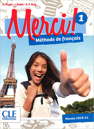 MERCI 1 METHODE DE FRANCAIS NIVEAU CECR A1 (INCLUDE CD)