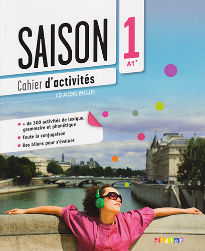 SAISON 1 A1+ CAHIER D ACTIVITES (INCLUS CD)