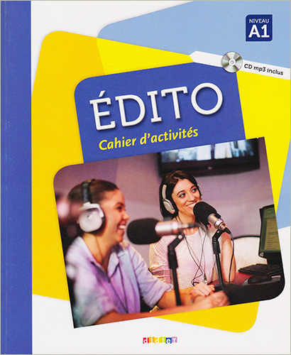 EDITO A1 CAHIER D ACTIVITES (INCLUS CD)