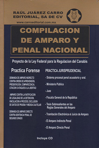 2021 COMPILACION DE AMPARO Y PENAL NACIONAL (INCLUYE CD)