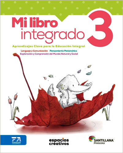 MI LIBRO INTEGRADO 3 PREESCOLAR (ESPACIOS CREATIVOS)