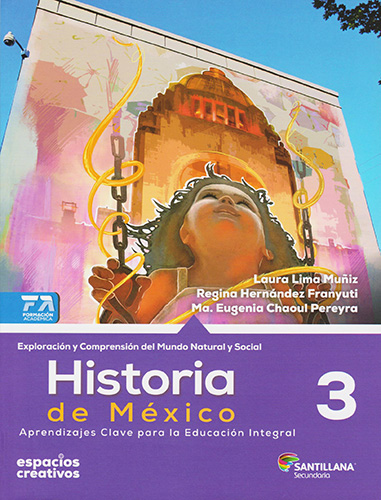 Librería Morelos | HISTORIA DE MEXICO 3 SECUNDARIA (ESPACIOS CREATIVOS)