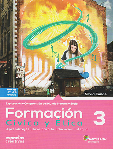 FORMACION CIVICA Y ETICA 3 SECUNDARIA (ESPACIOS CREATIVOS)