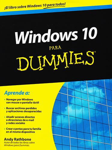 WINDOWS 10 PARA DUMMIES