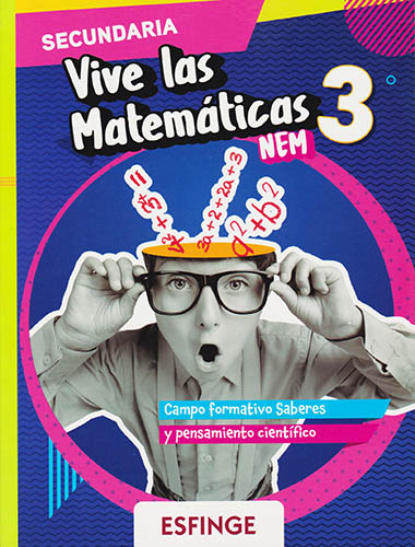 VIVE LAS MATEMATICAS 3 SECUNDARIA (NEM)