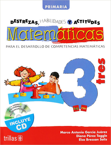 DESTREZAS, HABILIDADES Y ACTITUDES: MATEMATICAS 3 (INCLUYE CD)