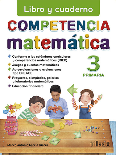 COMPETENCIA MATEMATICA 3 PRIMARIA (LIBRO Y CUADERNO)