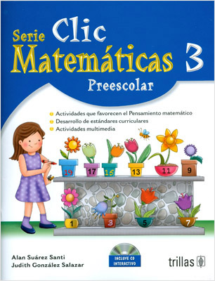CLIC 3 MATEMATICAS PREESCOLAR (INCLUYE CD)