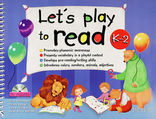 LETS PLAY TO READ K 2 (INCLUDE CD)