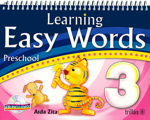 LEARNING EASY WORDS 3 PRESCHOOL (INCLUDE CD)