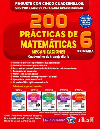 200 PRACTICAS DE MATEMATICAS 3 PRIMARIA