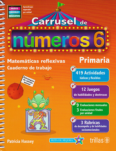 CARRUSEL DE NUMEROS 6 PRIMARIA