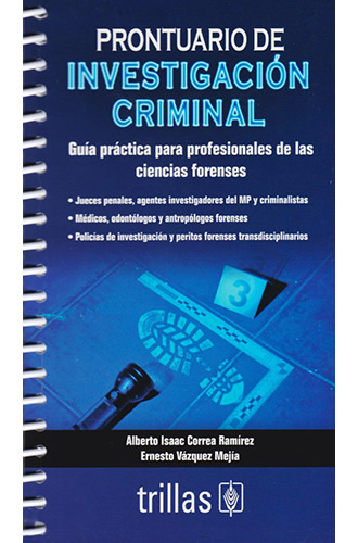 PRONTUARIO DE INVESTIGACION CRIMINAL