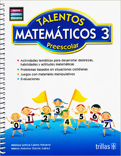 TALENTOS MATEMATICOS 3 PREESCOLAR