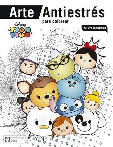 ARTE ANTIESTRES PARA COLOREAR: TSUM TSUM (MANDALAS)