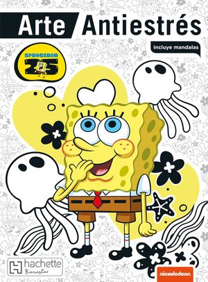 ARTE ANTIESTRES PARA COLOREAR: SPONGE BOB (MANDALAS)
