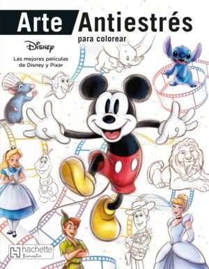 ARTE ANTIESTRES PARA COLOREAR: LAS MEJORES PELICULAS DE DISNEY (MANDALAS)