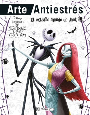 ARTE ANTIESTRES PARA COLOREAR: EL EXTRAÑO MUNDO DE JACK