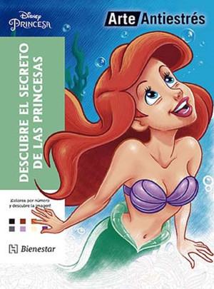 ARTE ANTIESTRES PARA COLOREAR: DESCUBRE EL SECRETO DE LAS PRINCESAS, DISNEY PRINCESA (MANDALAS)