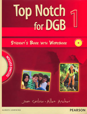 TOP NOTCH FOR DGB 1 STUDENTS BOOK WITH WORKBOOK (INCLUDE CD)