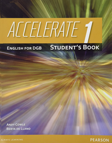 ACCELERATE 1 STUDENTS BOOK ENGLISH FOR DGB