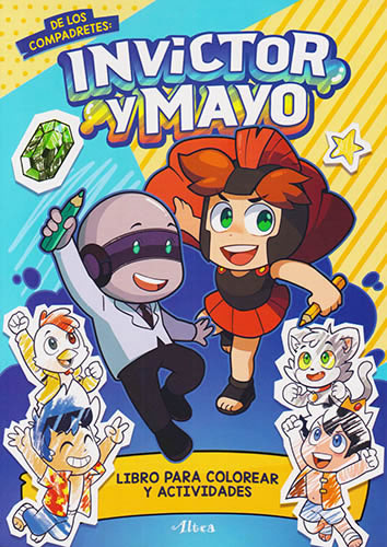 INVICTOR Y MAYO: LIBRO PARA COLOREAR Y ACTIVIDADES