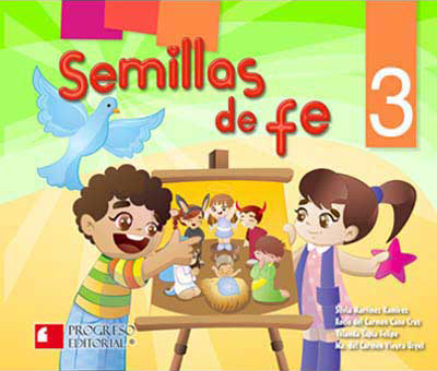 SEMILLAS DE FE 3 PREESCOLAR (INCLUYE CD)