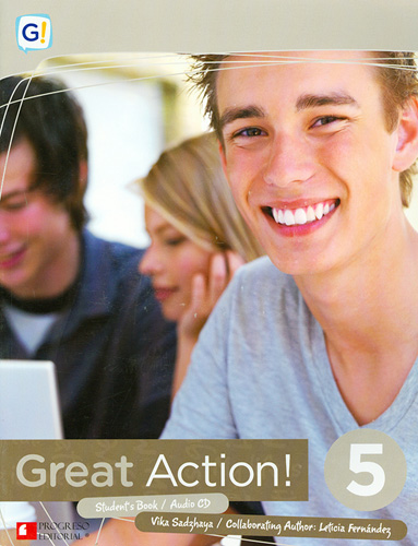 GREAT ACTION 5 STUDENTS BOOK (INCLUDE CD)