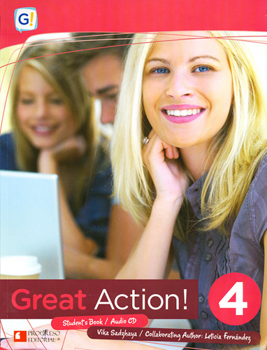 GREAT ACTION 4 STUDENTS BOOK (INCLUDE CD)