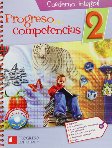 PROGRESO EN COMPETENCIAS 2 CUADERNO INTEGRAL (INCLUYE CD)