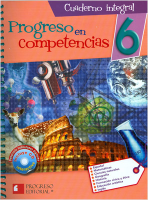 PROGRESO EN COMPETENCIAS 6 CUADERNO INTEGRAL (INCLUYE CD)